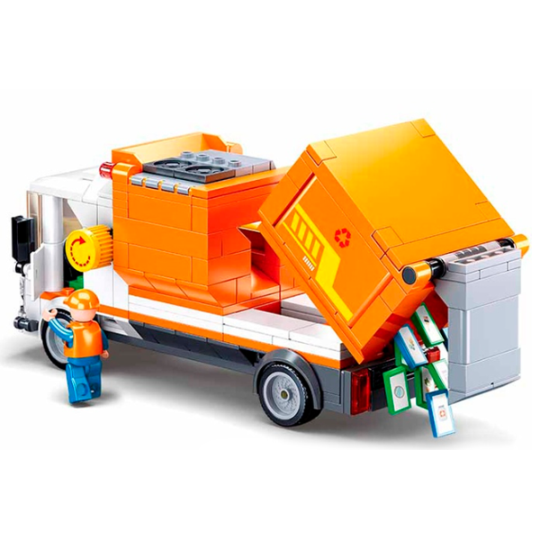 Конструктор Sluban Garbage Truck Классический/ Разноцветный photo 3
