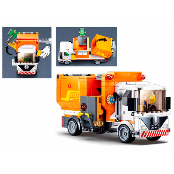 Конструктор Sluban Garbage Truck Классический/ Разноцветный photo 4