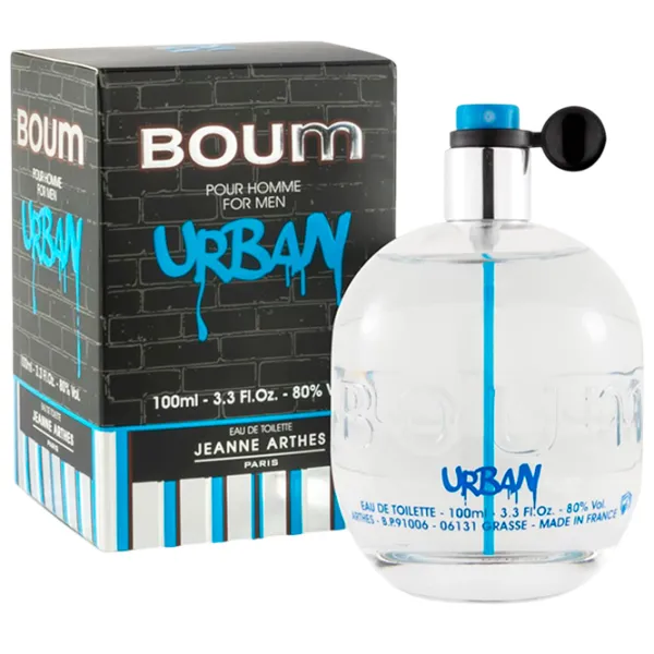 Parfum pentru bărbați Jeanne Arthes BOUM URBAN Apă de toaletă / Lemnos photo 1 Parfum pentru bărbați Jeanne Arthes BOUM URBAN Apă de toaletă / Lemnos photo 1