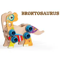 Constructor Quercetti Wood Dino Clasic/ Multicolor photo 2