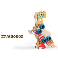 Constructor Quercetti Wood Dino Clasic/ Multicolor photo 7
