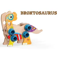 Constructor Quercetti Wood Dino Clasic/ Multicolor photo 10