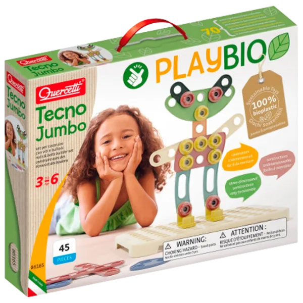 Конструктор Quercetti Techno Jumbo Классический/ Разноцветный photo 1 Конструктор Quercetti Techno Jumbo Классический/ Разноцветный photo 1