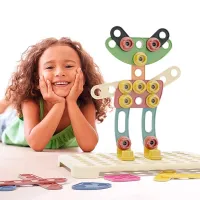 Constructor Quercetti Techno Jumbo Clasic/ Multicolor photo 5