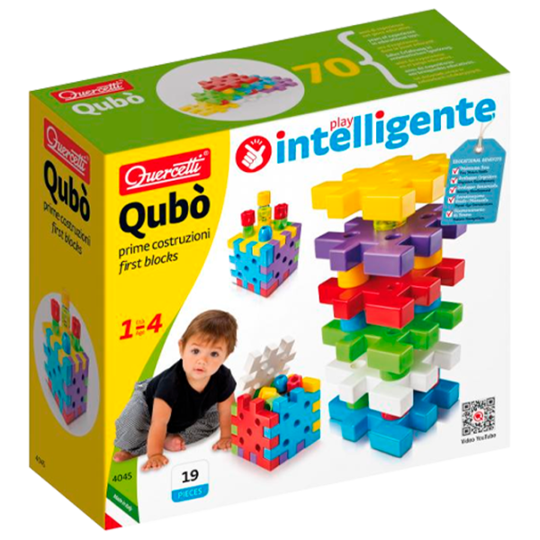 Конструктор Quercetti Qubo Классический/ Разноцветный photo 1