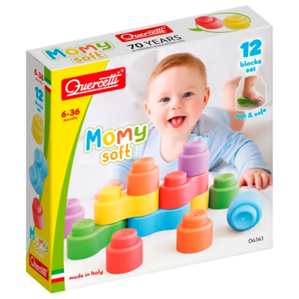 Конструктор Quercetti Momy Soft Классический/ Разноцветный photo 1