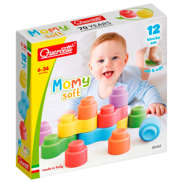 Конструктор Quercetti Momy Soft Классический/ Разноцветный photo 1