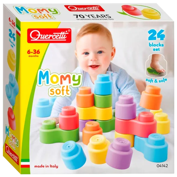 Constructor Quercetti Momy Soft Clasic/ Multicolor photo 1