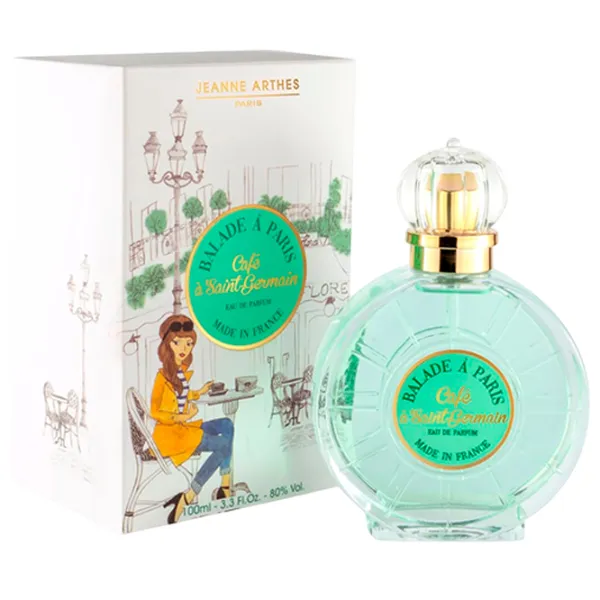 Parfum pentru femei Jeanne Arthes PARIS CAFE SAINT GERMAN Apă de parfum / Fructat photo 1 Parfum pentru femei Jeanne Arthes PARIS CAFE SAINT GERMAN Apă de parfum / Fructat photo 1