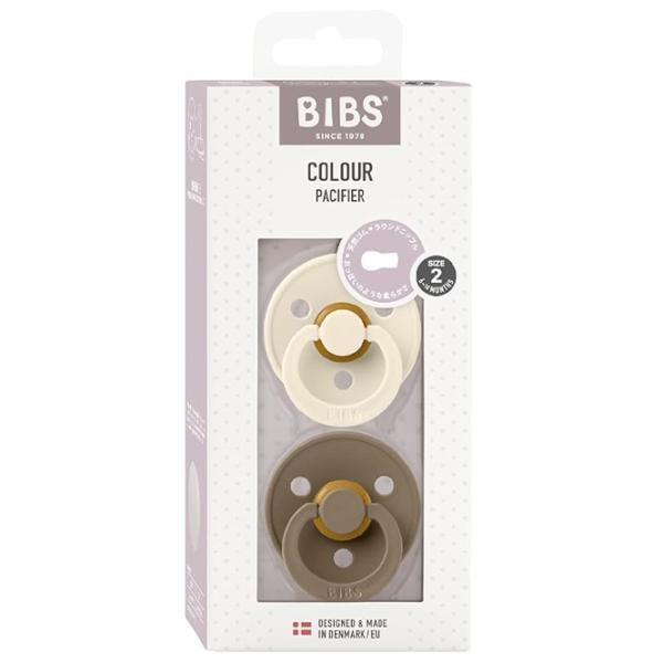 Suzetă cu tetina rotundă Bibs Colour 120358 Pentru fetițe/ 6 luni - 18 luni/ Latex/ Ivory photo 4