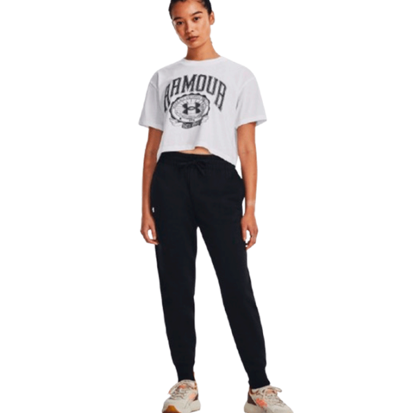 Pantaloni sportivi pentru femei Under Armour Rival Fleece Joggers XS/ Black photo 4 Pantaloni sportivi pentru femei Under Armour Rival Fleece Joggers XS/ Black photo 4