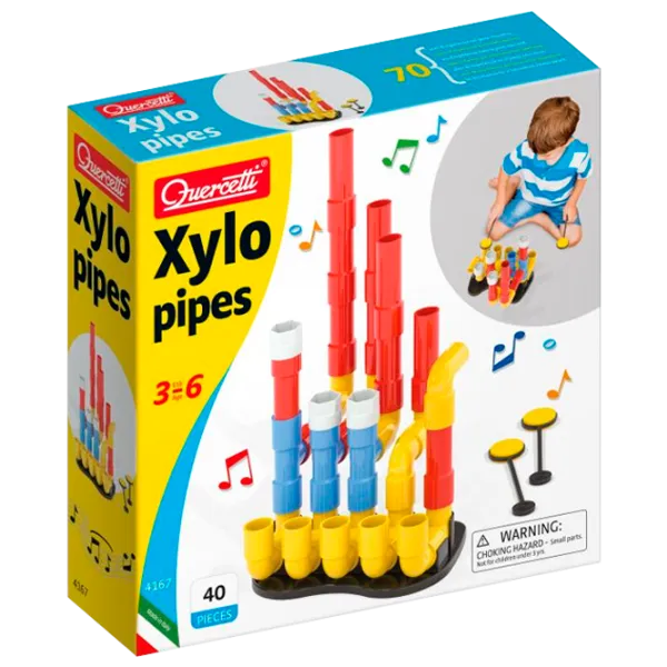 Constructor Quercetti Xylopipes Clasic/ Multicolor photo 1