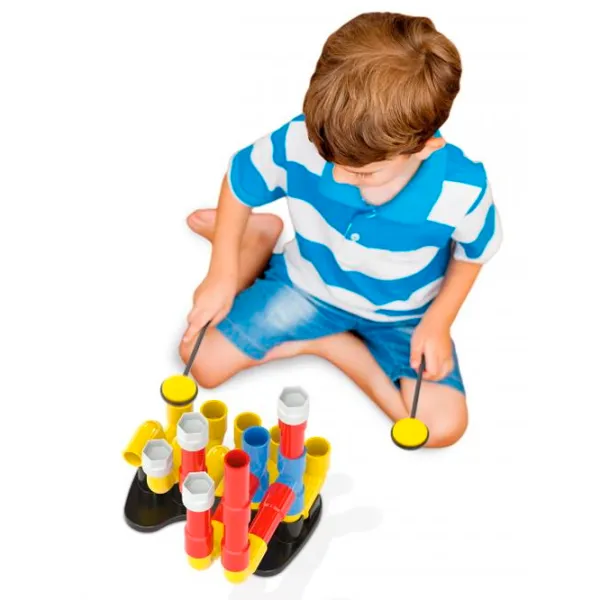 Constructor Quercetti Xylopipes Clasic/ Multicolor photo 3