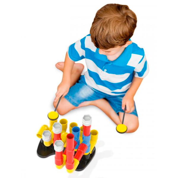 Constructor Quercetti Xylopipes Clasic/ Multicolor photo 3
