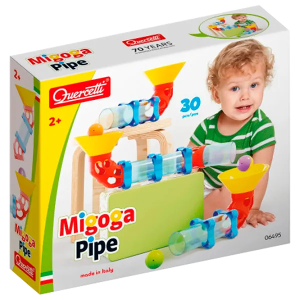Конструктор Quercetti Migoga Pipe Классический/ Разноцветный photo 1