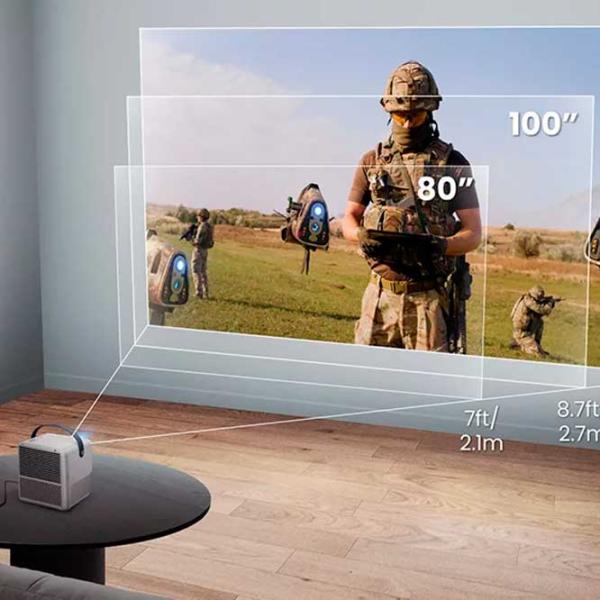 Проектор BENQ GP100 Портативный/ Белый photo 5