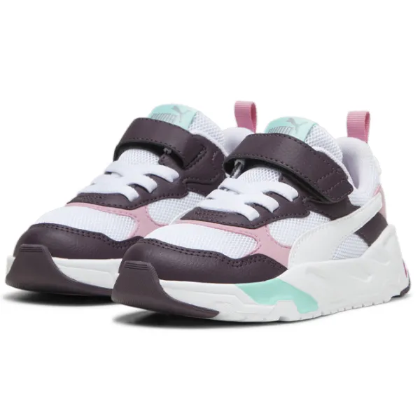 Adidași pentru fetiţe Puma Trinity Ac+ Ps Demisezon/ Midnight Plum photo 1