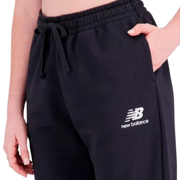 Pantaloni sportivi pentru femei New Balance Essentials Stacked Logo French Terry L/ Black photo 5 Pantaloni sportivi pentru femei New Balance Essentials Stacked Logo French Terry L/ Black photo 5