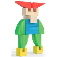 Constructor Quercetti Toy Town Clasic/ Multicolor photo 2