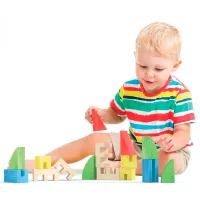 Constructor Quercetti Toy Town Clasic/ Multicolor photo 4