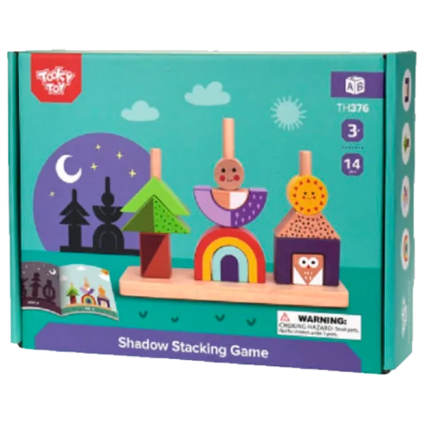 Конструктор Tooky Toy Пирамидки на балланс Классический/ Разноцветный photo 1