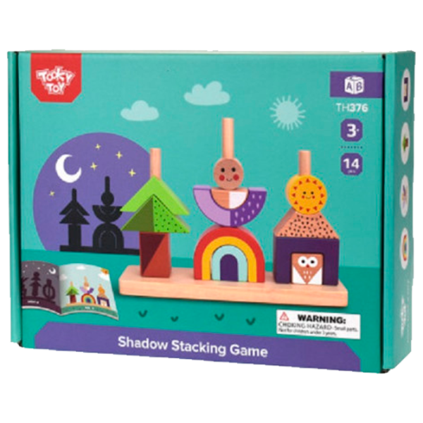 Конструктор Tooky Toy Пирамидки на балланс Классический/ Разноцветный photo 1