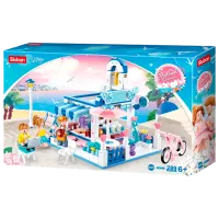 Constructor Sluban Coffee Shop Clasic/ Multicolor