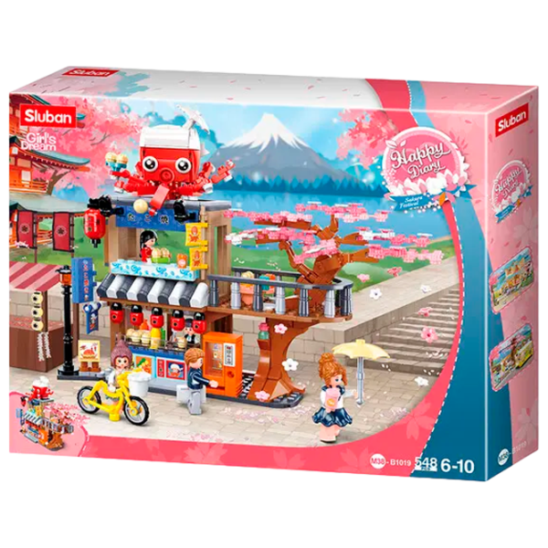 Конструктор Sluban Tako Yaki Main Store Классический/ Разноцветный photo 1