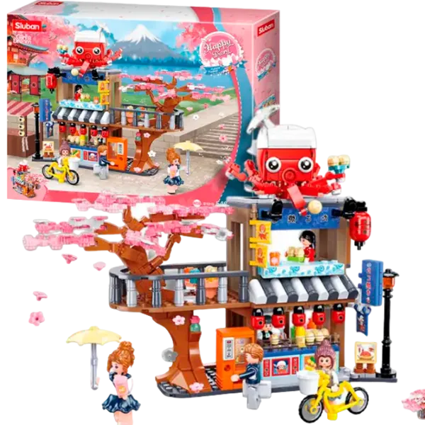 Конструктор Sluban Tako Yaki Main Store Классический/ Разноцветный photo 3
