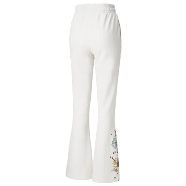Pantaloni sportivi pentru femei Puma X Liberty Flared Pants Dk L/ White photo 2