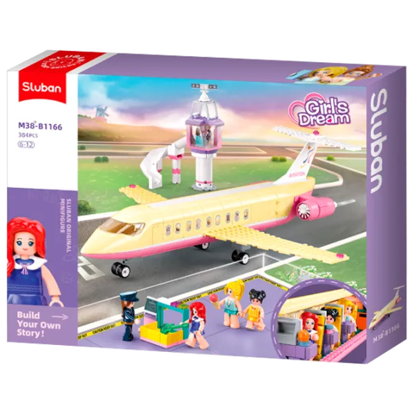 Constructor Sluban Luxurious Plane Clasic/ Multicolor photo 1