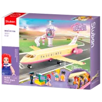 Constructor Sluban Luxurious Plane Clasic/ Multicolor