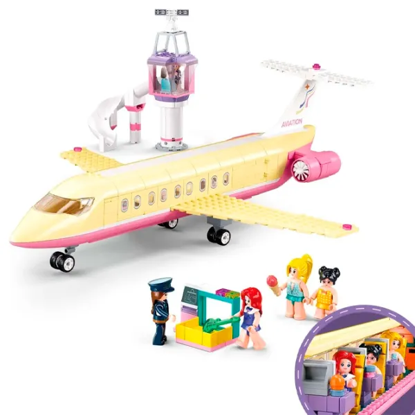 Constructor Sluban Luxurious Plane Clasic/ Multicolor photo 2