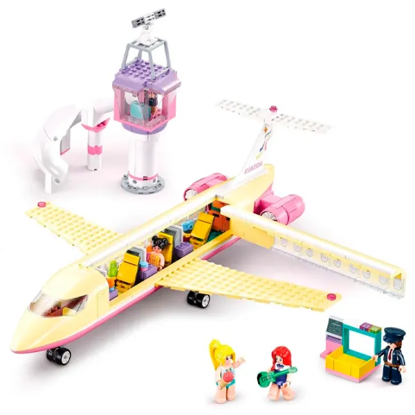 Constructor Sluban Luxurious Plane Clasic/ Multicolor photo 4