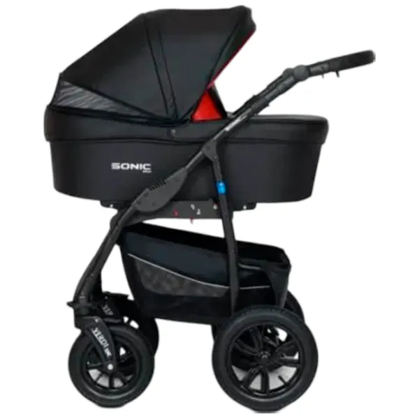 Cărucior pentru copil Verdi Sonic Plus 3 in 1 NR3/ Black photo 2