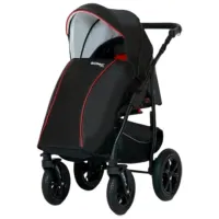 Детская коляска Verdi Sonic Plus 3 in 1 NR3/ Черный photo 5