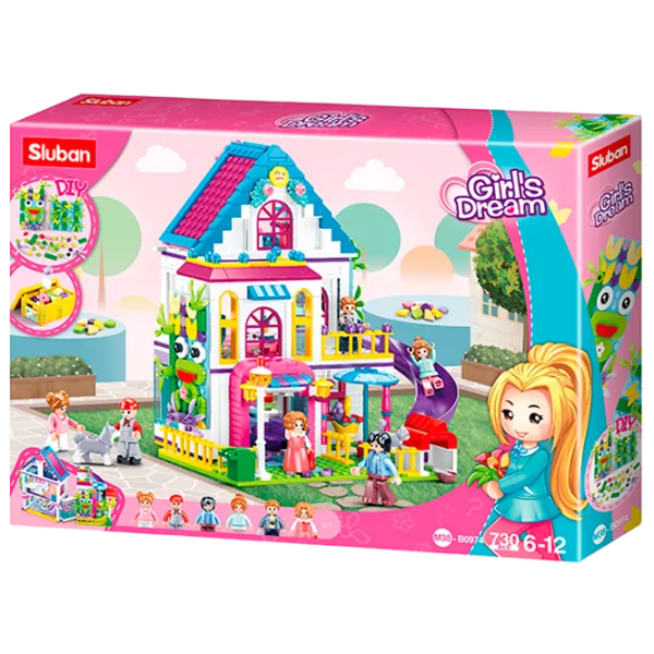 Конструктор Sluban Fantasy Villa Классический/ Разноцветный photo 1