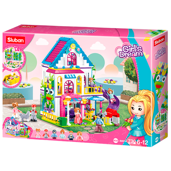 Конструктор Sluban Fantasy Villa Классический/ Разноцветный photo 1