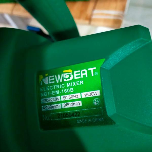 Mașină de amestecat NewBeat NBT-EM-160B Mixer/ Green photo 6