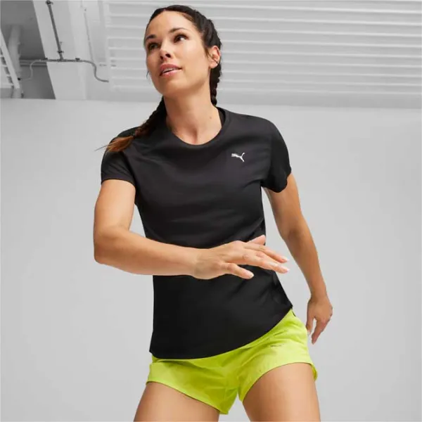 Tricou pentru femei Puma Run Favorites Velocity Tee 100% poliester/ Black photo 3 Tricou pentru femei Puma Run Favorites Velocity Tee 100% poliester/ Black photo 3