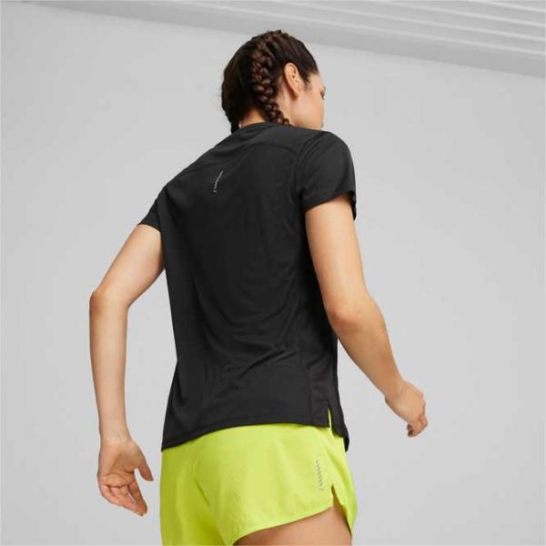Tricou pentru femei Puma Run Favorites Velocity Tee 100% poliester/ Black photo 4 Tricou pentru femei Puma Run Favorites Velocity Tee 100% poliester/ Black photo 4