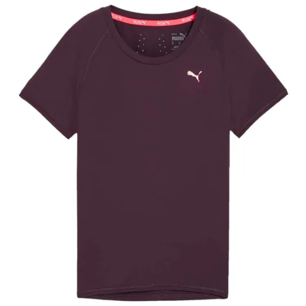 Футболка для женщин Puma Run Cloudspun Ss Tee W 94 % полиэстер, 6 % эластан/ Бордовый photo 1