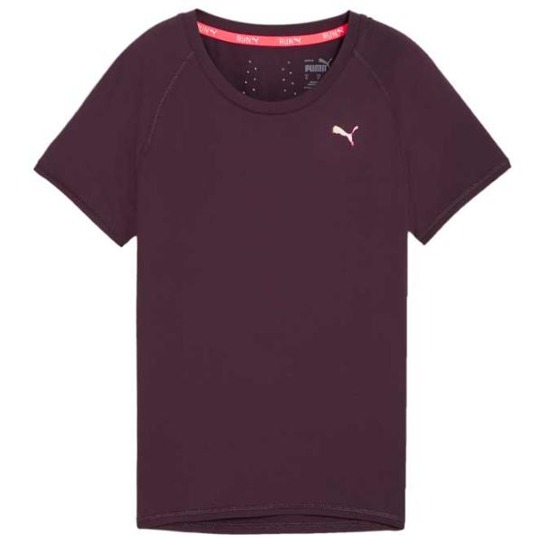 Футболка для женщин Puma Run Cloudspun Ss Tee W 94 % полиэстер, 6 % эластан/ Бордовый photo 1