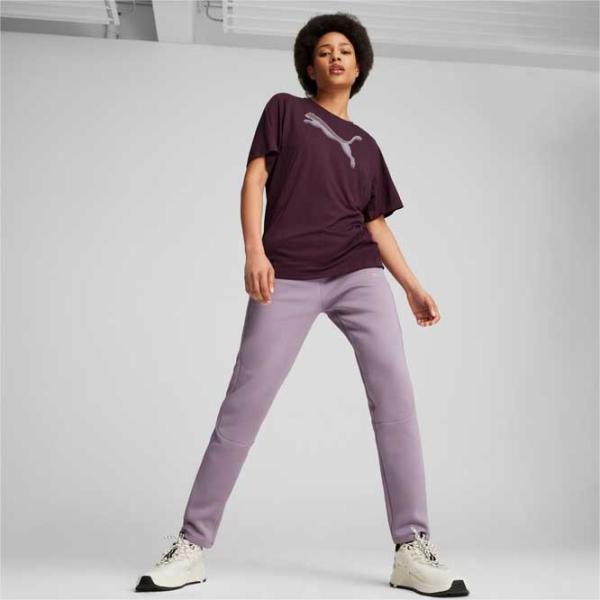 Tricou pentru femei Puma Evostripe Tee 35% vâscoză/ Bordo photo 5