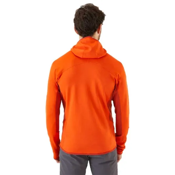 Jachetă pentru bărbați Rab Mid Hoody Firecracker Semi-sezon/ Orange photo 3