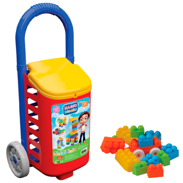 Constructor Ucar Toys Shopping Trolley Clasic/ Multicolor photo 1