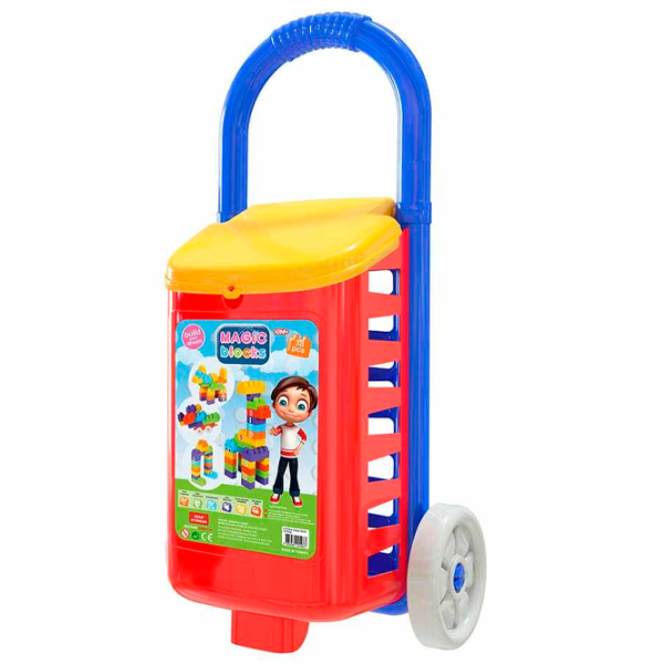 Constructor Ucar Toys Shopping Trolley Clasic/ Multicolor photo 2