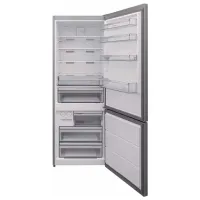 Frigider SHARP SJ-NBA24IMXPE-EU cu congelator jos 481 l / 192 cm / Inox photo 2