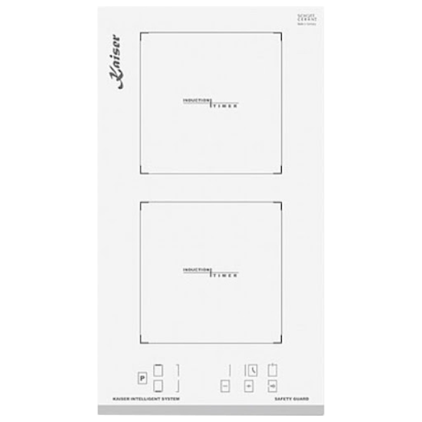 Plită încorporabilă cu inducție Kaiser KCT 3726 FI Vitroceramică/ White photo 1