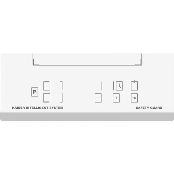 Plită încorporabilă cu inducție Kaiser KCT 3726 FI Vitroceramică/ White photo 2